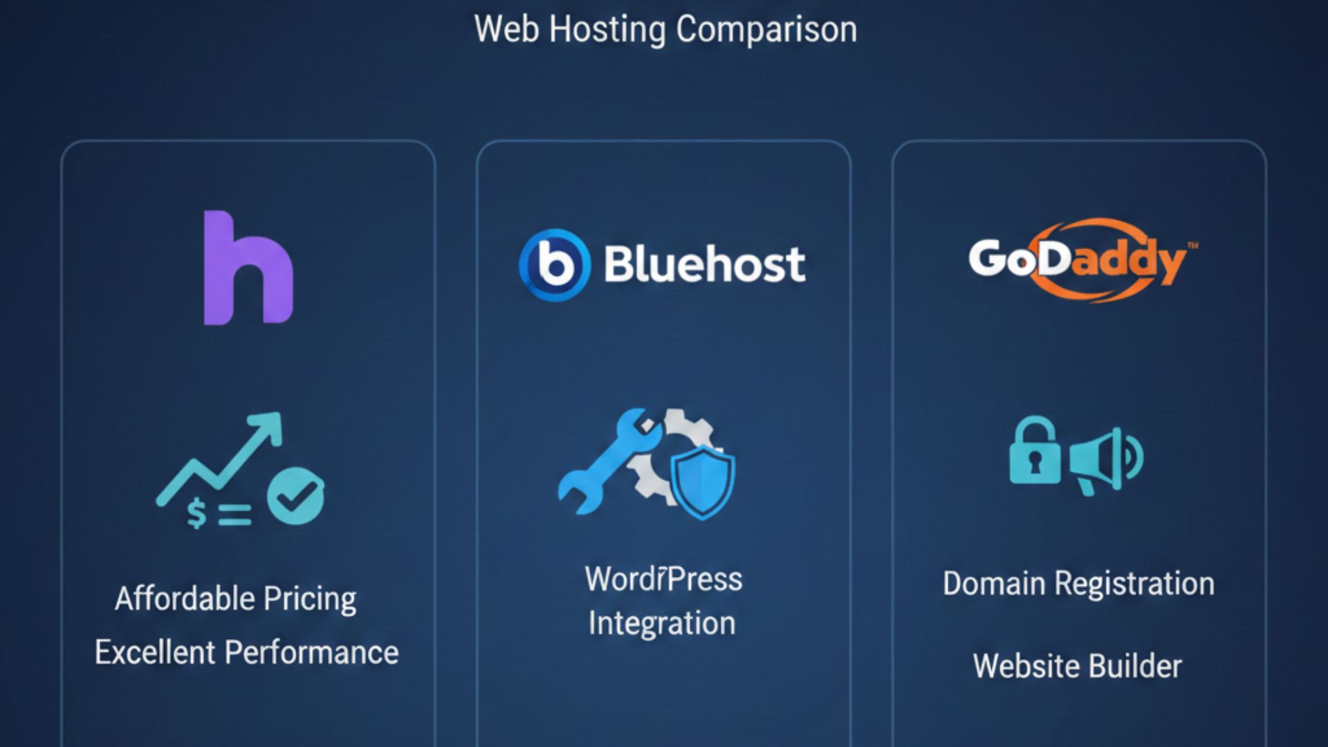 Hostinger vs Bluehost vs GoDaddy Comparison 2026: Best Web Hosting Provider?