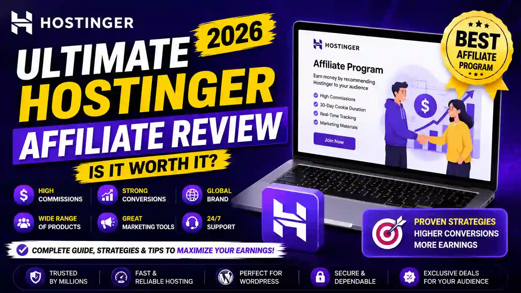 Hostinger Affiliate Review 2026: Is It Worth It?